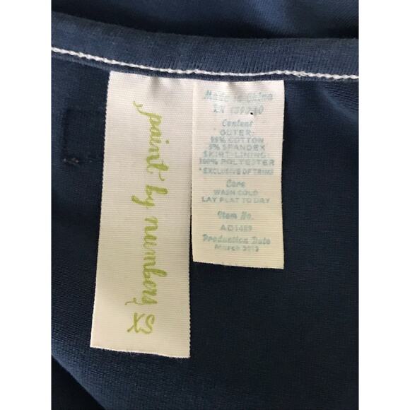 Matilda Jane Paint by Numbers Fairest Navy Knit Dress Womens XS - Picture 9 of 9